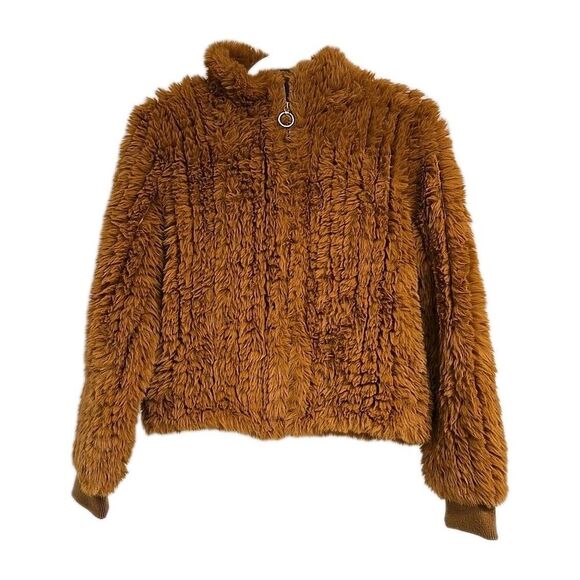 Heartloom Jackets & Blazers - Heartloom Keris Faux Fur Jacket Buttery Soft Mustard Yellow Women’s Size S